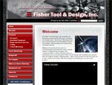 Tablet Screenshot of fishertool.net